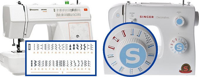 Légende des points de couture