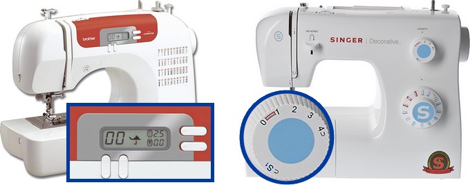 Réglage du point de couture